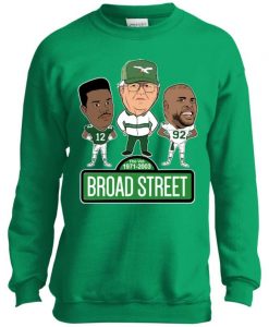 Broad Street Philadelphia Football Youth Crewneck Sweatshirt