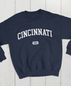 Cincinnati Ohio USA College Classic Crewneck Sweatshirt