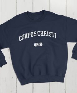 Corpus Christi Texas USA College Classic Crewneck Sweatshirt