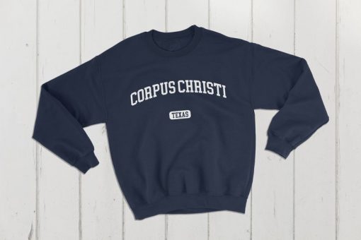 Corpus Christi Texas USA College Classic Crewneck Sweatshirt