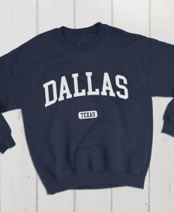 Dallas Texas USA College Classic Crewneck Sweatshirt