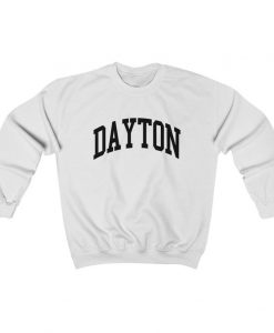 Dayton Ohio Collegiate Style Crewneck Sweatshirt