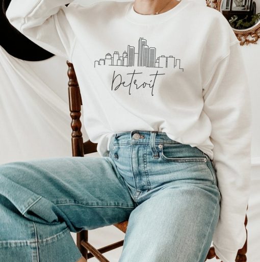 Detroit Skyline Sweatshirt