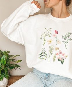 Flowers sweatshirt