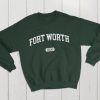 Fort Worth Texas USA College Classic Crewneck Sweatshirt