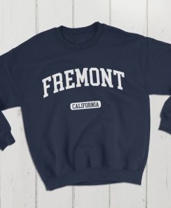 Fremont California USA College Classic Crewneck Sweatshirt