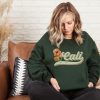 Golden Poppy Flower Sweatshirt