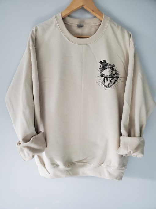 Heart Anatomy Crewneck Sweatshirt