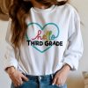 Hello Third Grade Rainbow Sweatshirt