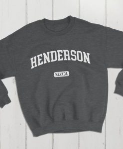 Henderson Nevada USA College Classic Crewneck Sweatshirt