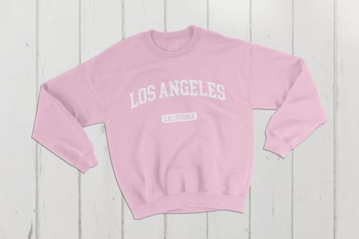 Los Angeles California USA College Classic Crewneck Sweatshirt