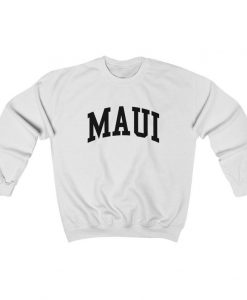 Maui Hawaii Ohio Collegiate Style Crewneck Sweatshirt