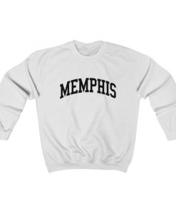 Memphis Tennessee Collegiate Style Crewneck Sweatshirt