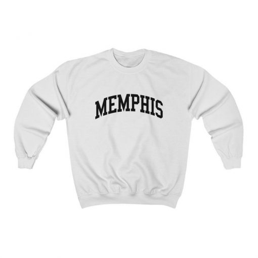 Memphis Tennessee Collegiate Style Crewneck Sweatshirt