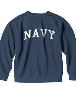 Navy Collegiate Sweatshirt