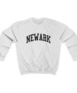 Newark New Jersey Collegiate Style Crewneck Sweatshirt