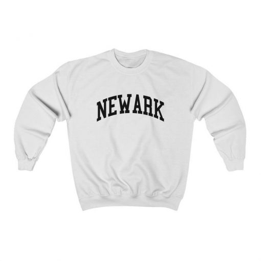 Newark New Jersey Collegiate Style Crewneck Sweatshirt