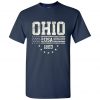 Ohio 1803 USA Flag Statehood T-Shirt