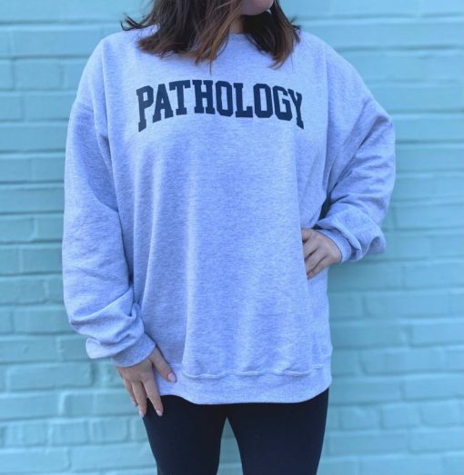 Pathology university logo sweatshirt