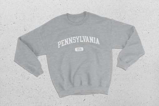 Pennsylvania USA College Classic Crewneck Sweatshirt