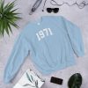 Personalised Year of Birth Unisex Sweatshirt