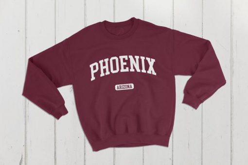 Phoenix Arizona USA College Classic Crewneck Sweatshirt