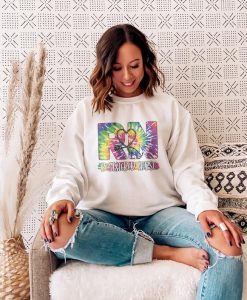 RN Registered Nurse Tie Dye Sweatshirt