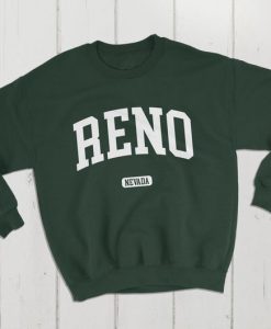 Reno Nevada USA College Classic Crewneck Sweatshirt