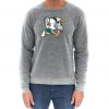 Retro Philly Football Bird Triblend Unisex Sweatshirt