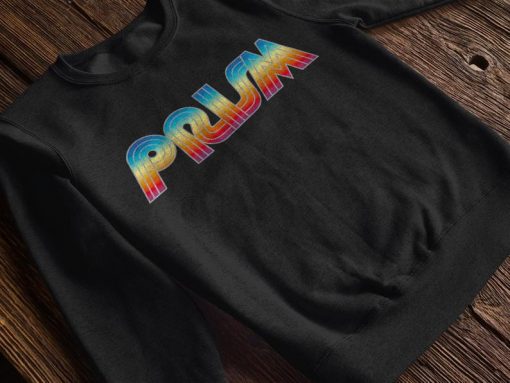 Retro Prism TV Pullover Sweatshirt