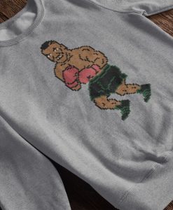 Retro Tyson Punchout Inspired 8 Bit Unisex Sweatshirt