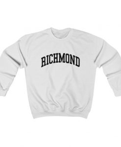 Richmond Virginia Collegiate Style Crewneck Sweatshirt