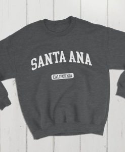 Santa Ana California USA College Classic Crewneck Sweatshirt