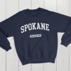 Spokane Washington USA College Classic Crewneck Sweatshirt