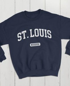 St. Louis Missouri USA College Classic Crewneck Sweatshirt