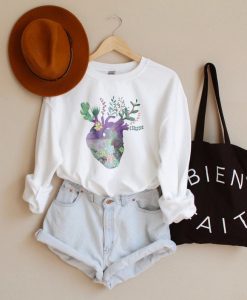 Succulent Anatomical Heart Sweatshirt