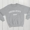 Virginia Beach Virginia USA College Classic Crewneck Sweatshirt