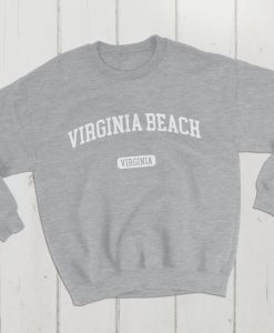 Virginia Beach Virginia USA College Classic Crewneck Sweatshirt