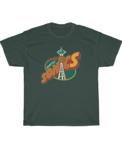 1994 Super Sonics Dark Green T-Shirt