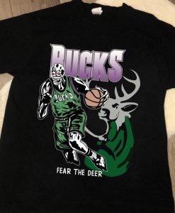 Basketball The Milwaukee Bucks T Shirt