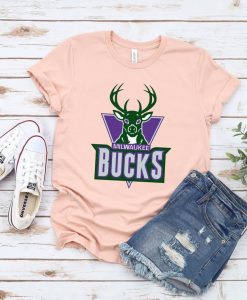 Bucks Basketball Logo Shirt