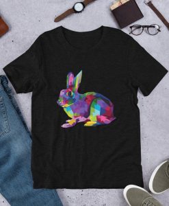 Cute bunny colorful artistic Shirt