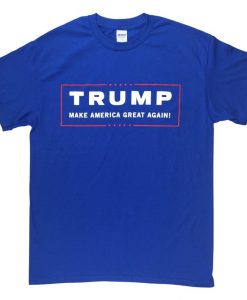 Donald TRUMP ROYAL BLUE T Shirt