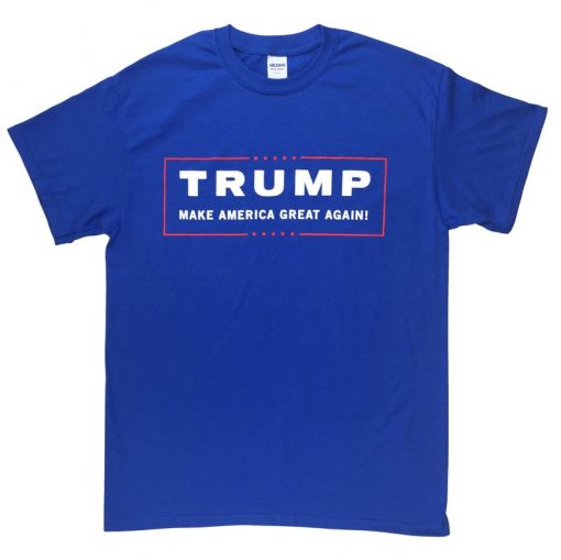 Donald TRUMP ROYAL BLUE T Shirt