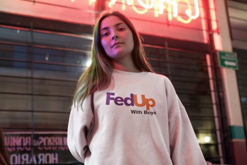 Fed Up With Boys Jumper Sweatshirt