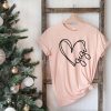 GiGi Heart Line Mama Shirt