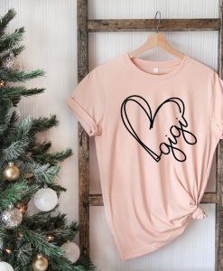 GiGi Heart Line Mama Shirt