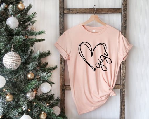 GiGi Heart Line Mama Shirt