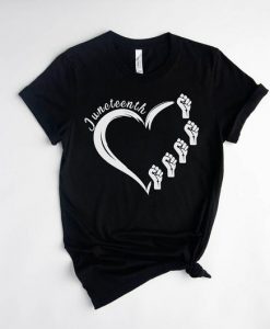 Juneteenth Heart Shirt