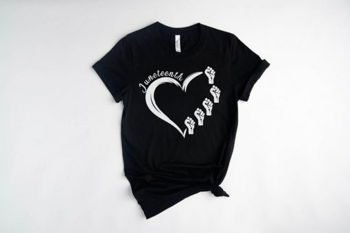 Juneteenth Heart Shirt